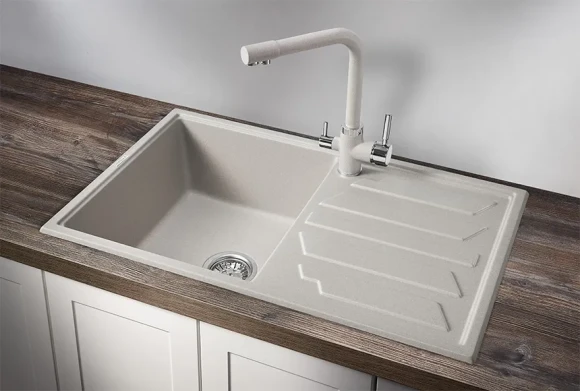 8002, БАЗАЛЬТ, кухонная мойка, кварц