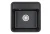 5001, ЧЁРНЫЙ, кухонная мойка, СтандАРТ кварц