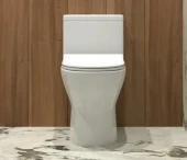 Унитаз-моноблок T1081 безободковый, сиденье ДП, арматура (с гофрой и подводкой) Унитаз-моноблок T1081 безободковый, сиденье ДП, арматура (с гофрой и подводкой)