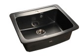 GRANFEST Мойка STANDART 605  1-чашa 605*515мм черный арт.GF-