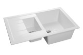 GRANFEST Мойка QUADRO 775KL  1,5-чаши+крыло 765*495мм иней арт.GF- GRANFEST Мойка QUADRO 775KL  1,5-чаши+крыло 765*495мм иней арт.GF-