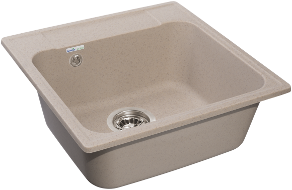 GRANFEST Мойка QUARZ 48  1-чаша 480*480мм песочный арт.GF-Z-