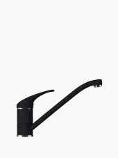 Смеситель кухонный TOLERO Низкий (чер №911) Смеситель кухонный TOLERO Низкий (чер №911)