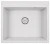 6001, АРКТИК (БЕЛЫЙ), кухонная мойка, кварц