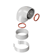 Отвод стартовый 90 град 60\100 kiturami