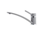 EWIGSTEIN Смеситель для кухни прямой D-40мм серый металлик арт. EWIGSTEIN Смеситель для кухни прямой D-40мм серый металлик арт.