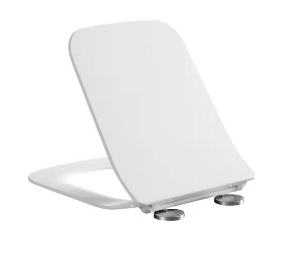 Сиденье ДП с доводчиком для унитаза SM9608, тонкое (подходит к SM9615,SM9616) 