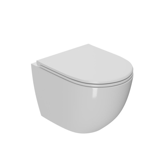 Сет: Система инсталляции Point Элемент для подвесного унитаза PN45120 + Клавиша смыва для инсталляции Point Меркурий, хром, PN44831C + Унитаз подвесной Point Афина безободковый, сиденье микролифт PN41041