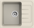 EWIGSTEIN Мойка ELEGANT 45F  1-чаша+крыло 580*480мм бежевый арт.EW-