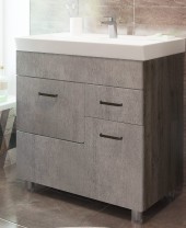 80 Тумба "Catherine 80 №2" (ум. Фостер 800П/800/COMO 80) белый камень 80 Тумба "Catherine 80 №2" (ум. Фостер 800П/800/COMO 80) белый камень