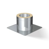 Потолочно-проходной узел термо (нерж.сталь 0,5 мм) Ф 400 Потолочно-проходной узел термо (нерж.сталь 0,5 мм) Ф 400