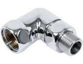 Американка Terminus 0824 угловая штуцер/гайка 1/2х3/4&quot;