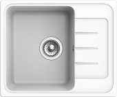 EWIGSTEIN Мойка ELEGANT 45F  1-чаша+крыло 580*480мм иней арт.EW-