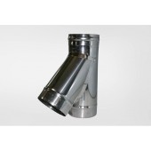 Ферум Тройник-К 135` (нерж. сталь 0,5мм) Ф110 Ферум Тройник-К 135` (нерж. сталь 0,5мм) Ф110