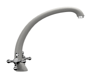 Смеситель Ulgran U-013-310, серый