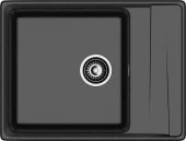 GRANFEST Мойка LEVEL 660L  1-чаша+крыло 660*500мм черный арт.GF- GRANFEST Мойка LEVEL 660L  1-чаша+крыло 660*500мм черный арт.GF-