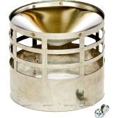 Оголовок d80 горизонт. из нерж.стали