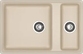 GRANFEST Мойка LEVEL 760K  1,5-чаши 760*500 бежевый арт.GF- GRANFEST Мойка LEVEL 760K  1,5-чаши 760*500 бежевый арт.GF-