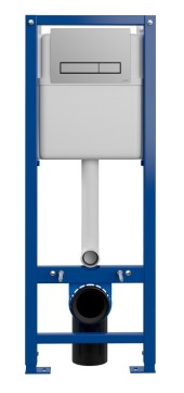 Инсталляция VECTOR 40 для унитаза механическая кнопка BLICK пластик хром матовый