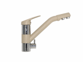 Смеситель кухонный TOLERO ДУО (бежевый №101) Смеситель кухонный TOLERO ДУО (бежевый №101)