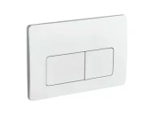Кнопка смыва EvaGold 07, пластик прямоугольник белая для инсталляции EvaGold 400 и EvaGold 500 