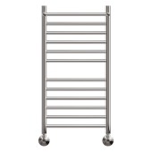 Полотенцесушитель водяной Point Аврора премиум PN10158SP П11 500x800 с полкой, хром