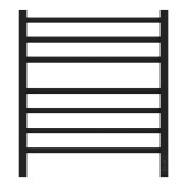 Полотенцесушитель электрический Point Вега PN71856B П7 500x600, диммер справа, черный