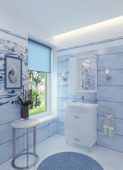 55 Зеркало-шкаф "Samantha 55" 55 Зеркало-шкаф "Samantha 55"