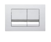 Кнопка смыва EvaGold 01, пластик квадрат хром для инсталляции EvaGold 400 и EvaGold 500 