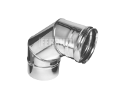 Ферум Колено (нерж. сталь 0,8мм) угол 90* Ф250 Ферум Колено (нерж. сталь 0,8мм) угол 90* Ф250