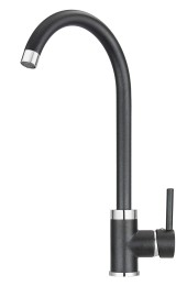 2125, ШВАРЦ (чёрный металлик), СМЕСИТЕЛЬ КУХОННЫЙ