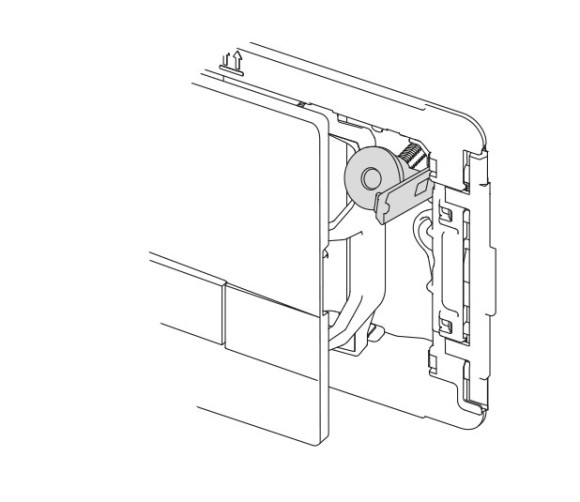 Панель механическая двойная OLI Glam OLIpure, пластик, черный Панель механическая двойная OLI Glam OLIpure, пластик, черный
