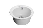 GRANFEST Мойка RONDO 450  1-чаша D-443мм иней арт.GF- GRANFEST Мойка RONDO 450  1-чаша D-443мм иней арт.GF-