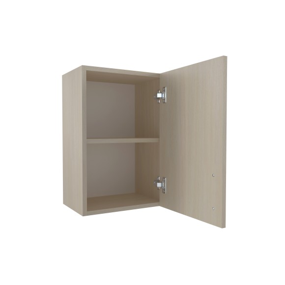 400 Шкаф навесной для посуды с полкой - дуб млечный