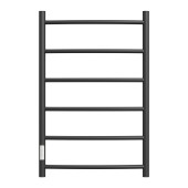 Полотенцесушитель электрический Point Афина PN04758B П6 500x800 диммер слева, черный Полотенцесушитель электрический Point Афина PN04758B П6 500x800 диммер слева, черный