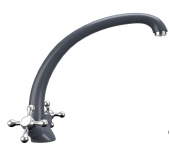 Смеситель Ulgran U-013-343, антрацит