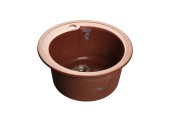 GRANFEST Мойка RONDO 450  1-чаша D-443мм красный марс арт.GF- GRANFEST Мойка RONDO 450  1-чаша D-443мм красный марс арт.GF-