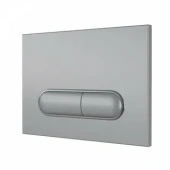 Кнопка смыва EvaGold 04, пластик овал хром для инсталляции EvaGold 400 и EvaGold 500 