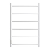 Полотенцесушитель электрический Point Афина PN04758W П6 500x800 диммер слева, белый Полотенцесушитель электрический Point Афина PN04758W П6 500x800 диммер слева, белый