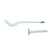 Кронштейн штыревой плоский с дюбелем 7x170мм Кронштейн штыревой плоский с дюбелем 7x170мм