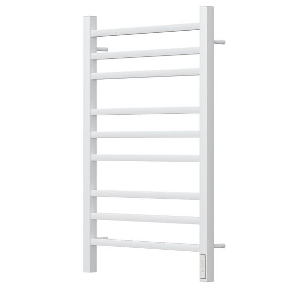 Полотенцесушитель электрический Point Вега PN71858W П9 500x800, диммер справа, белый