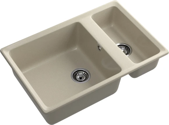GRANFEST Мойка LEVEL 760K  1,5-чаши 760*500 топаз арт.GF-