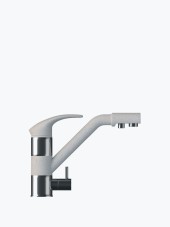 Смеситель кухонный POLYGRAN ДУО (Серый №14) Смеситель кухонный POLYGRAN ДУО (Серый №14)