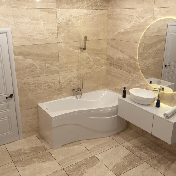 Комплект Акриловая ванна TIMO VINO1792R+Каркас + Слив-перелив+Гидромассаж 6 форсунок+Фронтальная панель Комплект Акриловая ванна TIMO VINO1792R+Каркас + Слив-перелив+Гидромассаж 6 форсунок+Фронтальная панель