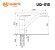 Cмеситель ULGRAN Quartz UQ-010-08, космос Cмеситель ULGRAN Quartz UQ-010-08, космос