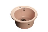 GRANFEST Мойка RONDO 450  1-чаша D-443мм светло-розовый арт.GF- GRANFEST Мойка RONDO 450  1-чаша D-443мм светло-розовый арт.GF-