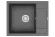 6002, ГРАФИТ (ЧЁРНО-СЕРЫЙ), кухонная мойка, кварц