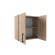 600 Шкаф навесной для посуды с полкой - Дуб Бунратти