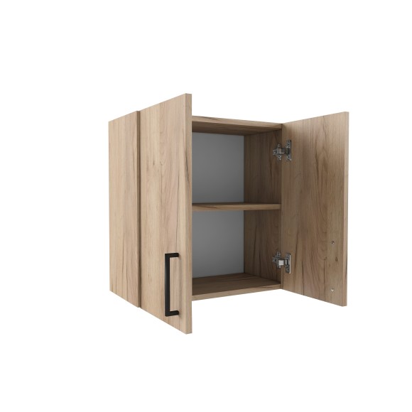 600 Шкаф навесной для посуды с полкой - Дуб Бунратти