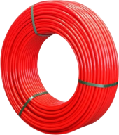 Труба PE-RT 16 х 2,0 200 м (красная) Valfex